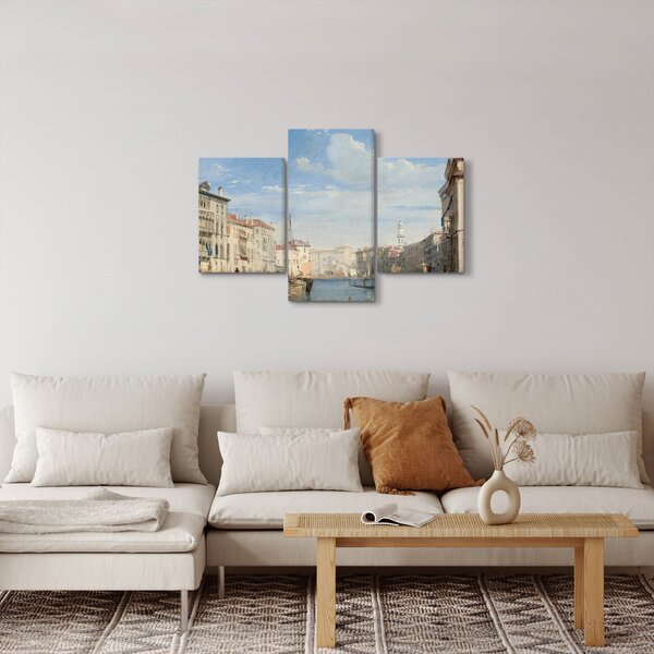 Obraz - Richard Parkes Bonington, The Grand Canal, reprodukcia (90x60 cm)