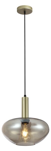 Italux PND-23541A-1-GD-CH závesné stropné svietidlo Gater E27