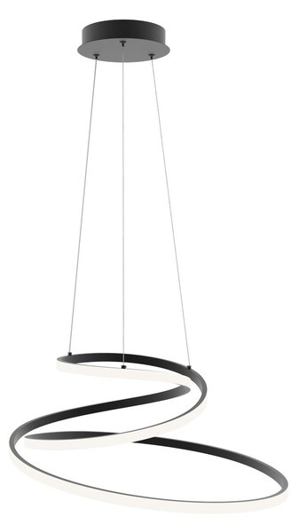 Italux PND-2168-M-BK LED závesné stropné svietidlo Lorila | 60W LED | 3300lm | 3000-6000K