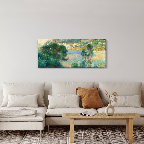 Obraz - Auguste Renoir, View of Monte Carlo from Cap Martin, reprodukcia (120x50 cm)