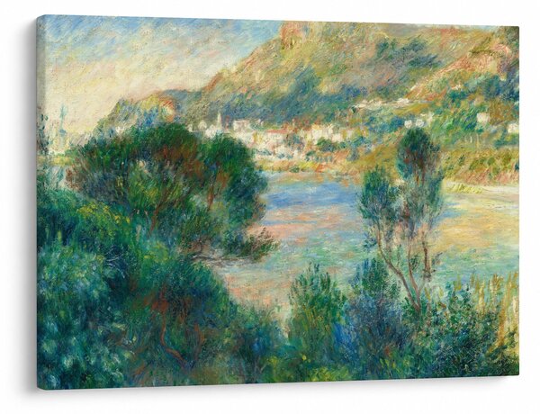 Obraz - Auguste Renoir, View of Monte Carlo from Cap Martin, reprodukcia (70x50 cm)