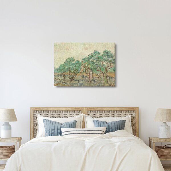 Obraz - Vincent van Gogh, The Olive Orchard, reprodukcia (70x50 cm)
