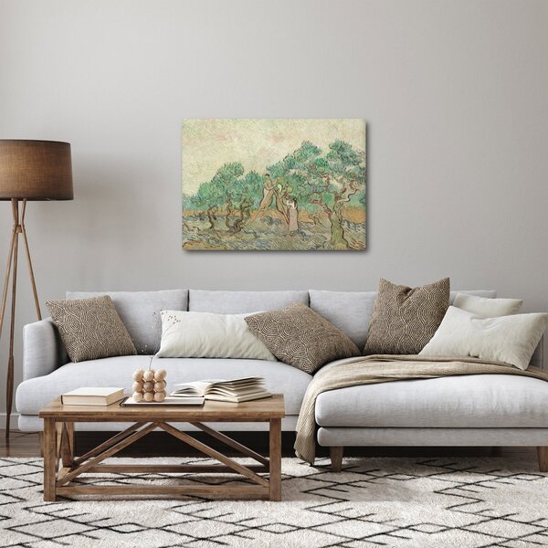 Obraz - Vincent van Gogh, The Olive Orchard, reprodukcia (70x50 cm)