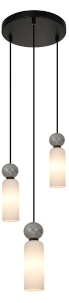 Italux PND-95331-3-BK závesné stropné svietidlo Santos G9