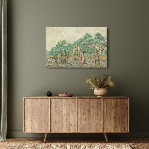 Obraz - Vincent van Gogh, The Olive Orchard, reprodukcia (90x60 cm)