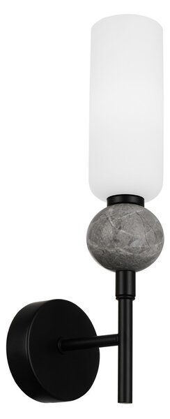 Italux WL-95331-1-BK nástenné svietidlo Santos G9