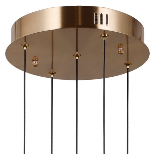 Italux PND-34375-5-HBR LED závesné stropné svietidlo Alani | 28W LED | 2184lm | 3000K