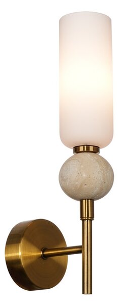 Italux WL-95331-1-BRSS nástenné svietidlo Santos G9