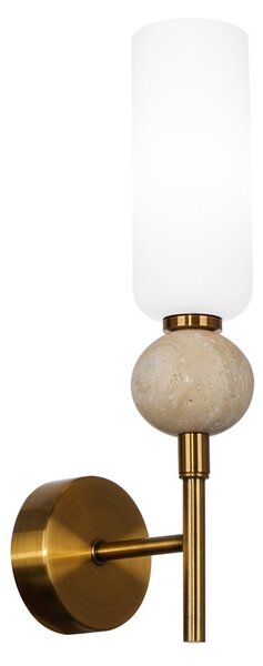 Italux WL-95331-1-BRSS nástenné svietidlo Santos G9