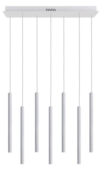 Italux PND-22302-7-WH LED závesné stropné svietidlo Valdes | 35W LED | 1300lm | 3000-6000K