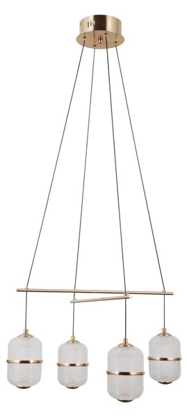 Italux PND-34375-4-HBR LED závesné stropné svietidlo Alani | 24W LED | 1931lm | 3000K