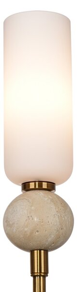 Italux WL-95331-1-BRSS nástenné svietidlo Santos G9