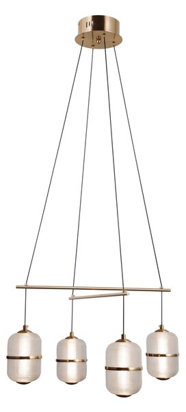 Italux PND-34375-4-HBR LED závesné stropné svietidlo Alani | 24W LED | 1931lm | 3000K
