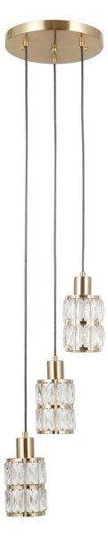 Italux PND-40668-3-HBR závesné stropné svietidlo Alma E27