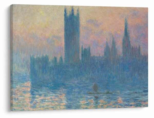 Obraz - Claude Monet, The Houses of Parliament, Sunset, reprodukcia (70x50 cm)