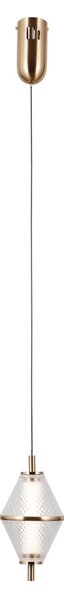 Italux PND-34395-1-HBR LED závesné stropné svietidlo Fuente | 5W LED | 422lm | 3000K