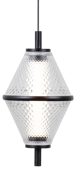 Italux PND-34395-3-BK LED závesné stropné svietidlo Fuente | 15W LED | 1108lm | 3000K