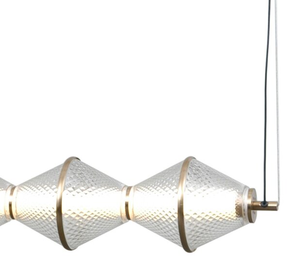 Italux PND-34395-5-HBR LED závesné stropné svietidlo Fuente | 25W LED | 1576lm | 3000K