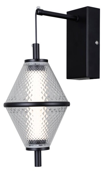 Italux WL-34395-1-BK LED nástenné svietidlo Fuente | 5W LED | 422lm | 3000K