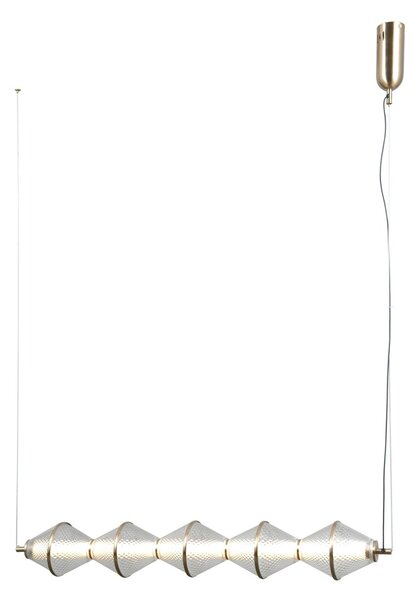Italux PND-34395-5-HBR LED závesné stropné svietidlo Fuente | 25W LED | 1576lm | 3000K