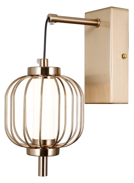 Italux WL-34405-1-HBR LED nástenné svietidlo Pedro | 4W LED | 267lm | 3000K