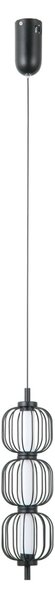 Italux PND-34405-3V-BK LED závesné stropné svietidlo Pedro | 12W LED | 764lm | 3000K