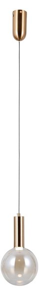 Italux PND-34378-1S-HBR LED závesné stropné svietidlo Strela | 5W LED | 460lm | 3000K