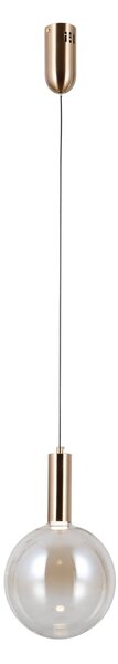 Italux PND-34378-1M-HBR LED závesné stropné svietidlo Strela | 5W LED | 458lm | 3000K