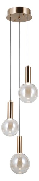 Italux PND-34378-3S-HBR LED závesné stropné svietidlo Strela | 15W LED | 1188lm | 3000K