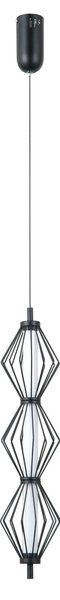 Italux PND-34403-3V-BK LED závesné stropné svietidlo Sevil | 15W LED | 1068lm | 3000K