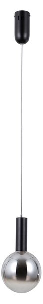 Italux PND-34378-1S-BK LED závesné stropné svietidlo Strela | 5W LED | 459lm | 3000K