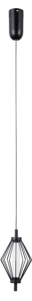 Italux PND-34403-1-BK LED závesné stropné svietidlo Sevil | 5W LED | 303lm | 3000K