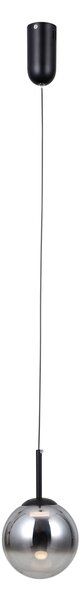 Italux PND-34381-1-BK LED závesné stropné svietidlo Velada | 5W LED | 203lm | 3000K
