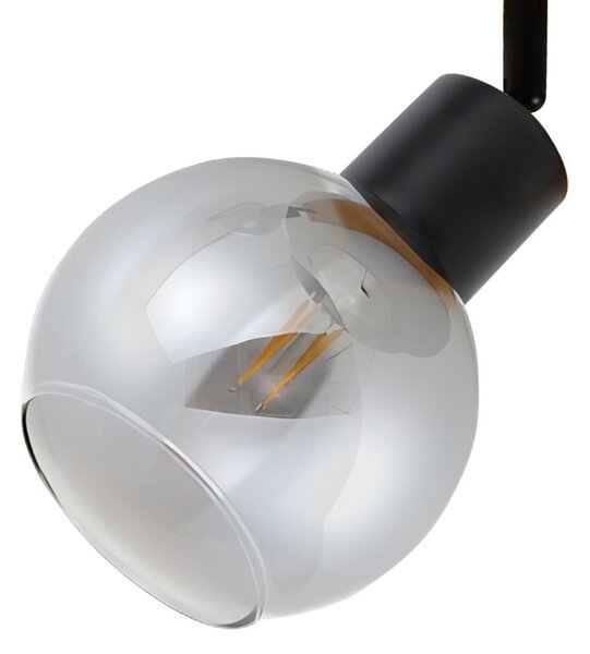 Italux SPL-67535-3-BK-WO bodové stropné svietidlo Barel E27