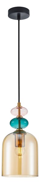 Italux PND-30263-1B-BRO-AMB závesné stropné svietidlo Busco E27