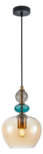Italux PND-30263-1A-BRO-AMB závesné stropné svietidlo Busco E27