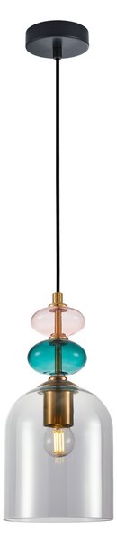 Italux PND-30263-1B-BRO-SG závesné stropné svietidlo Busco E27