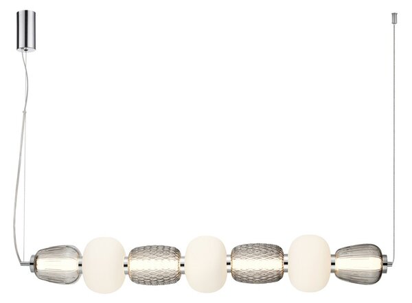 Italux PND-98374-42W-CH LED závesné stropné svietidlo Eris | 42W LED | 7029lm | 3000K