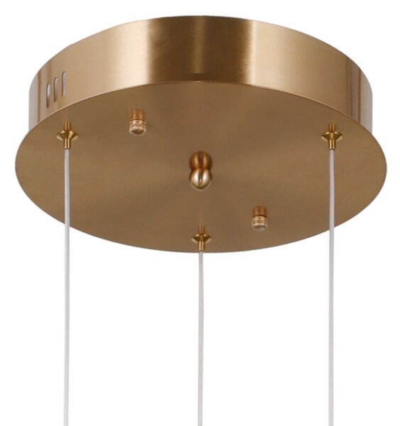 Italux PND-34362-9-HBR-OPAL LED závesné stropné svietidlo Ganti | 20W LED | 2170lm | 3000K