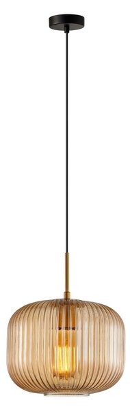 Italux PND-26476-1-BRO-AMB závesné stropné svietidlo Gavino E27