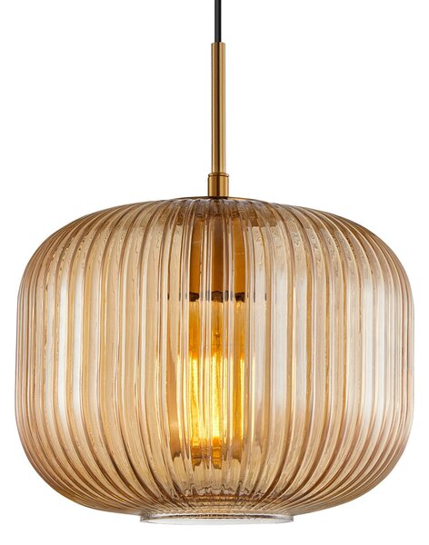 Italux PND-26476-1-BRO-AMB závesné stropné svietidlo Gavino E27