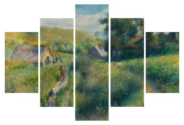 Obraz - Auguste Renoir, The Mussel Harvest, reprodukcia (150x105 cm)