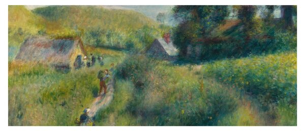 Obraz - Auguste Renoir, The Mussel Harvest, reprodukcia (120x50 cm)