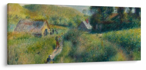 Obraz - Auguste Renoir, The Mussel Harvest, reprodukcia (120x50 cm)