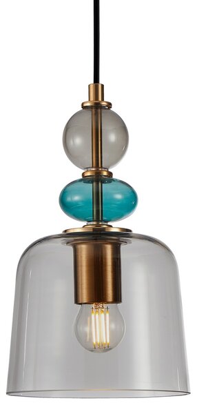 Italux PND-27092B-MC-BRO závesné stropné svietidlo Namos E27