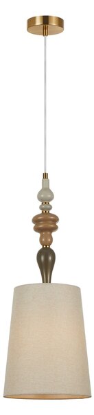 Italux PND-84678C-AB závesné stropné svietidlo Moren E27