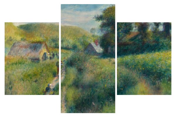 Obraz - Auguste Renoir, The Mussel Harvest, reprodukcia (90x60 cm)