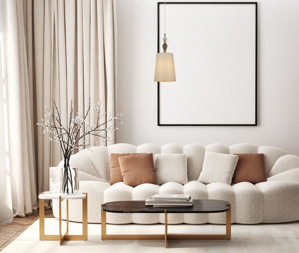 Italux PND-84678D-AB závesné stropné svietidlo Moren E27