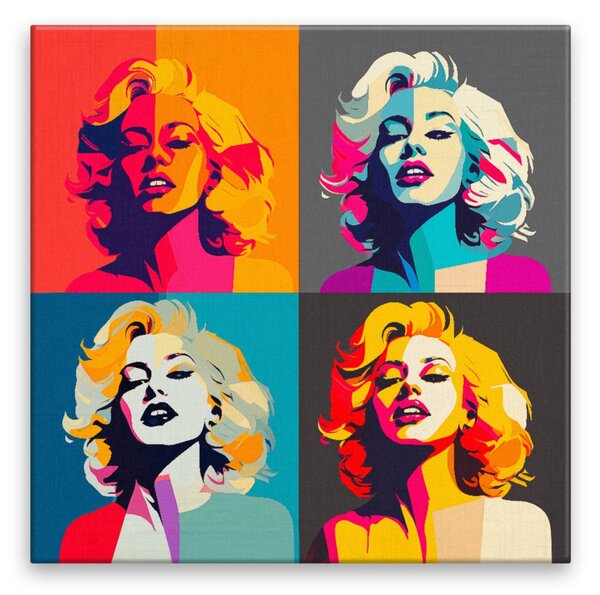 Obraz na plátne - Pop art - 40x40 cm