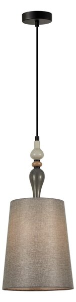 Italux PND-22374C-BK závesné stropné svietidlo Nerom E27